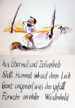 Professor Hummel Comic Seite 14